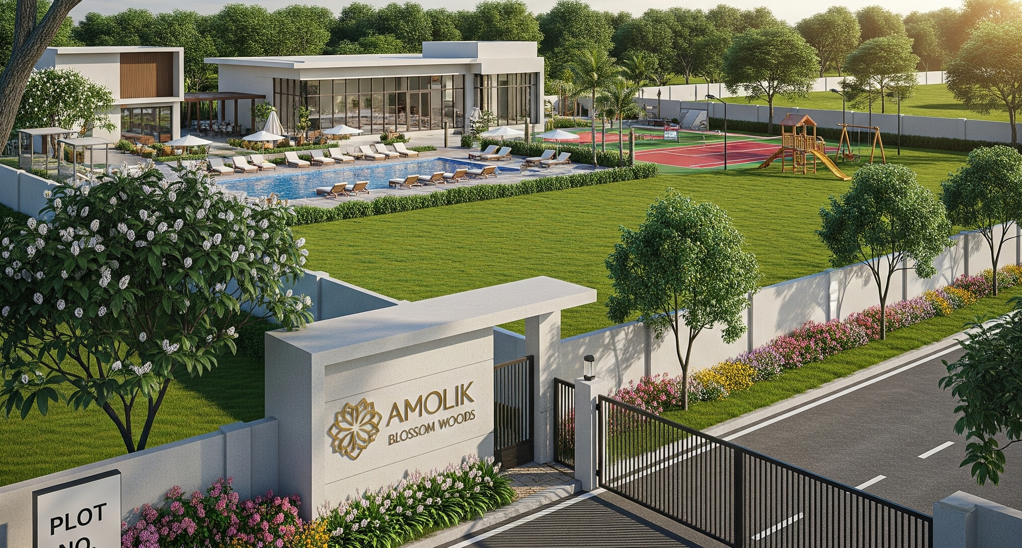 Buy 160 Sq. Yards Plot in Sector 97 Faridabad (Amolik Blossom)